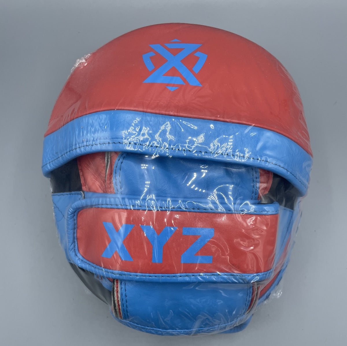 XYX Y4 Leather Professional Punch Mitts - Blue/Red - XYZ Sports