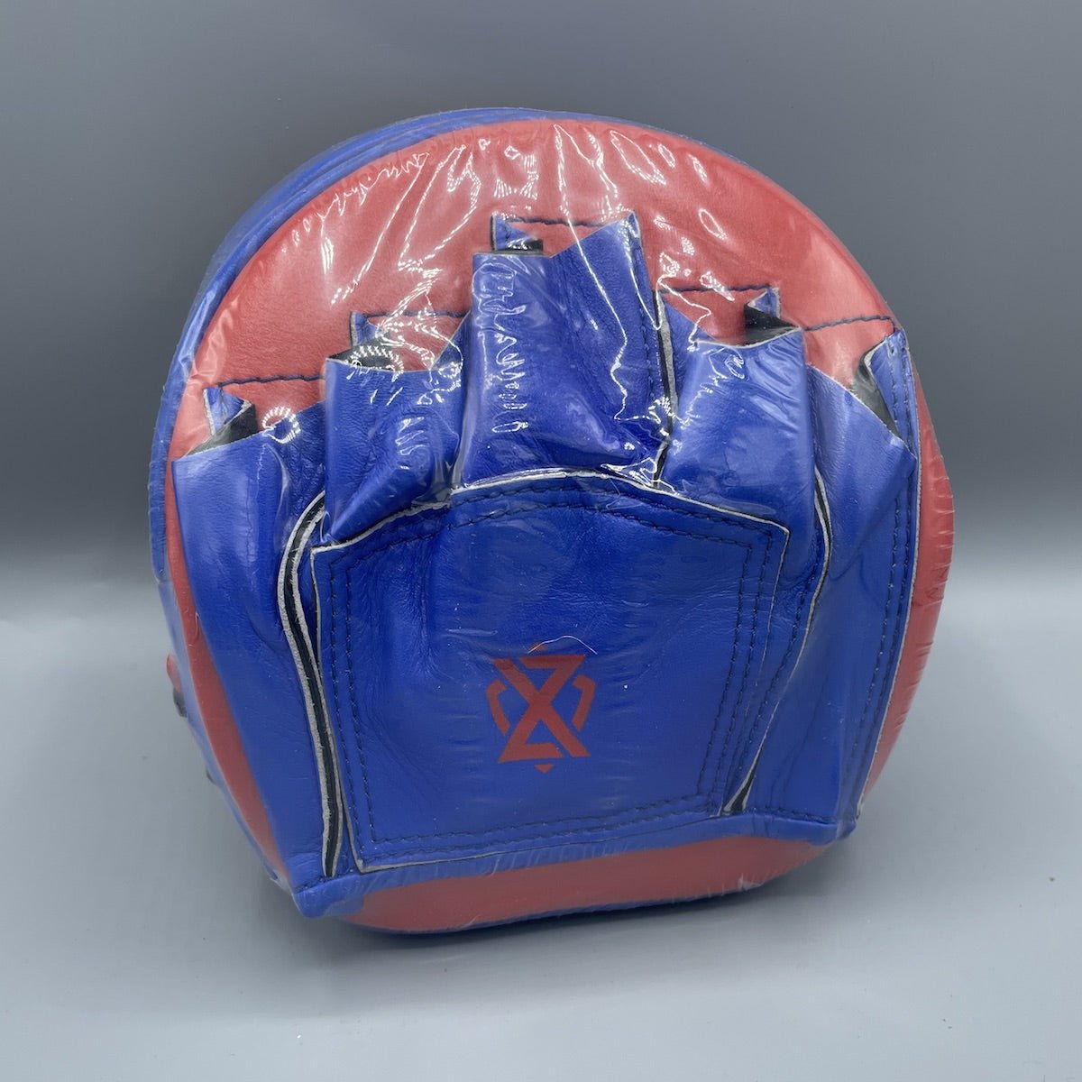 XYZ Y5 Leather Cuban Speed Boxing Mitt - Blue/Red - XYZ Sports