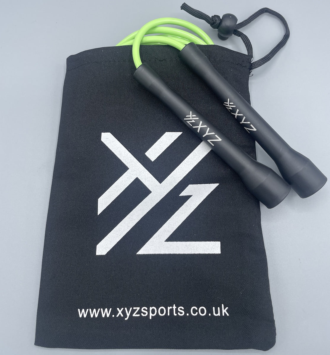 XYZ X1 Cardio Fitness Speed Rope - Black/Green - XYZ Sports