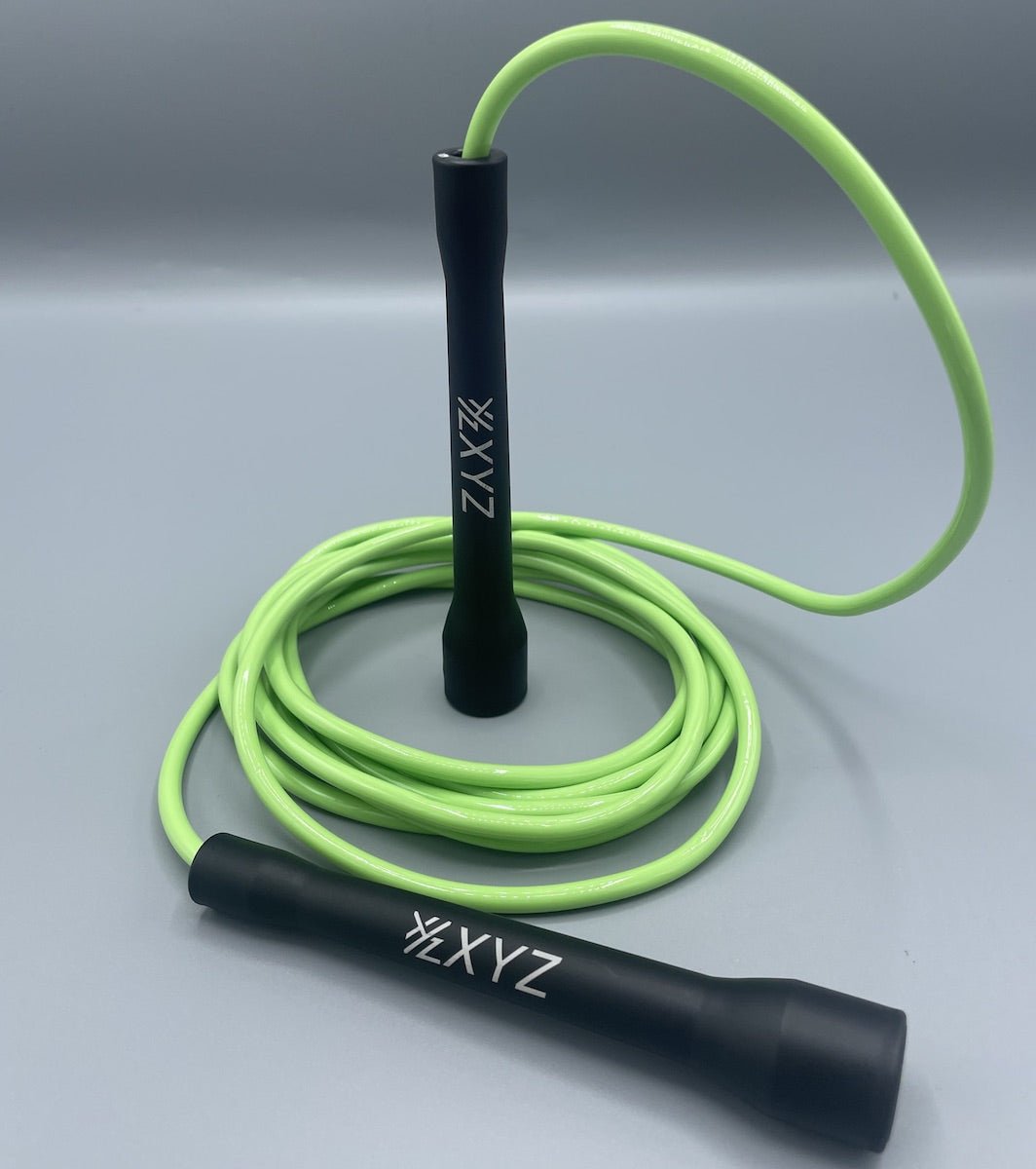 XYZ X1 Cardio Fitness Speed Rope - Black/Green - XYZ Sports