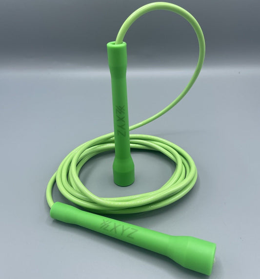 XYZ X1 Cardio Fitness Speed Rope - Bright Green / Lime - XYZ Sports