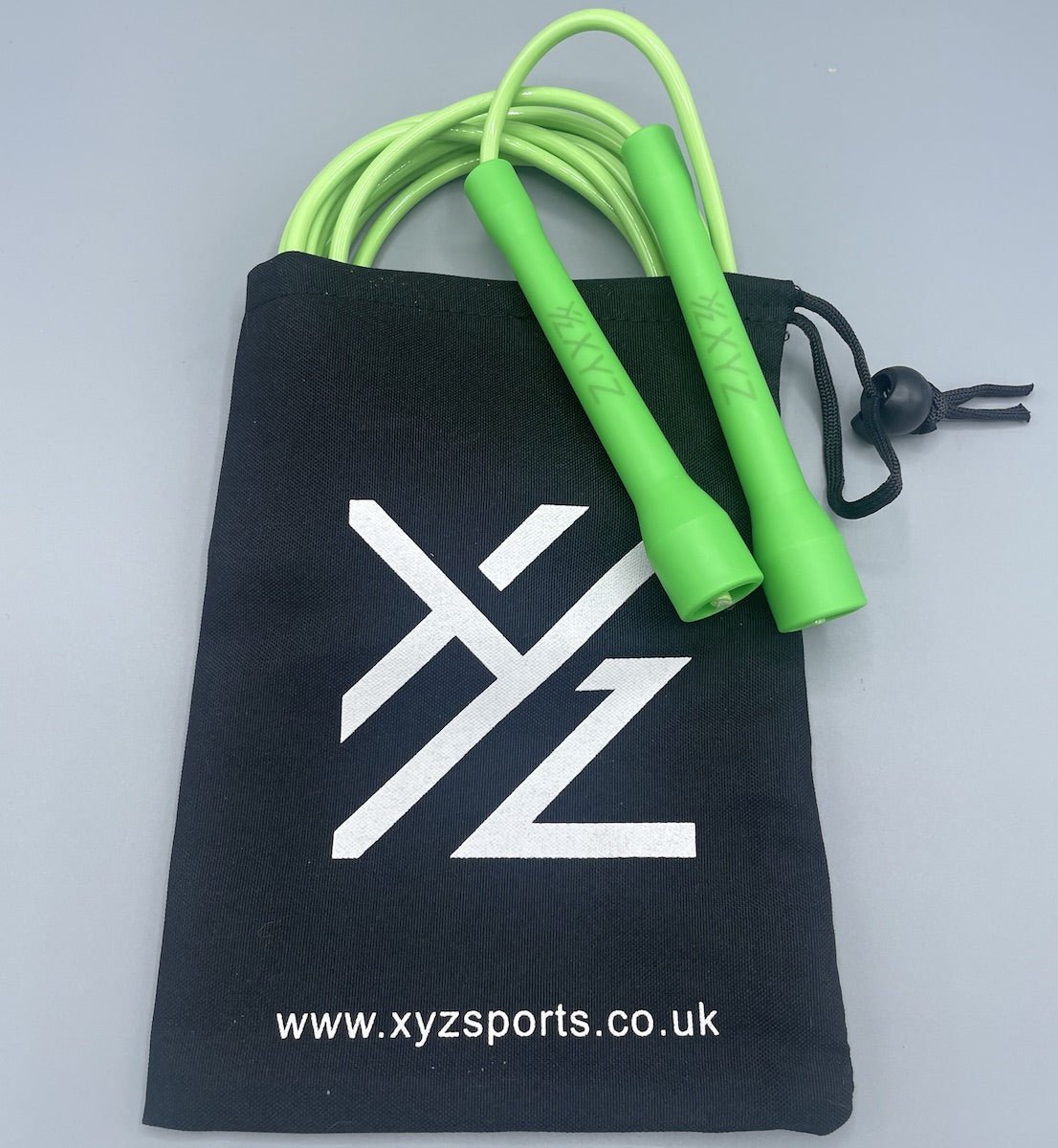 XYZ X1 Cardio Fitness Speed Rope - Bright Green / Lime - XYZ Sports