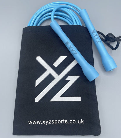 XYZ X1 Cardio Fitness Speed Rope - Light Blue - XYZ Sports