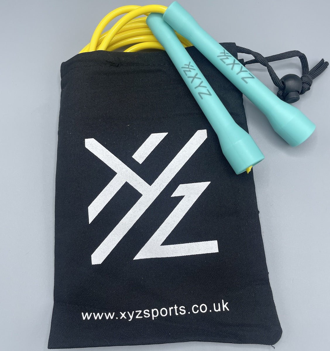 XYZ X1 Cardio Fitness Speed Rope - Turquoise/Yellow - XYZ Sports