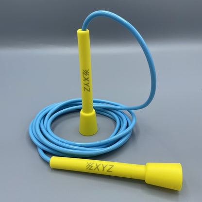 XYZ X3 HIIT Fitness Speed Rope - Blue/Yellow - XYZ Sports