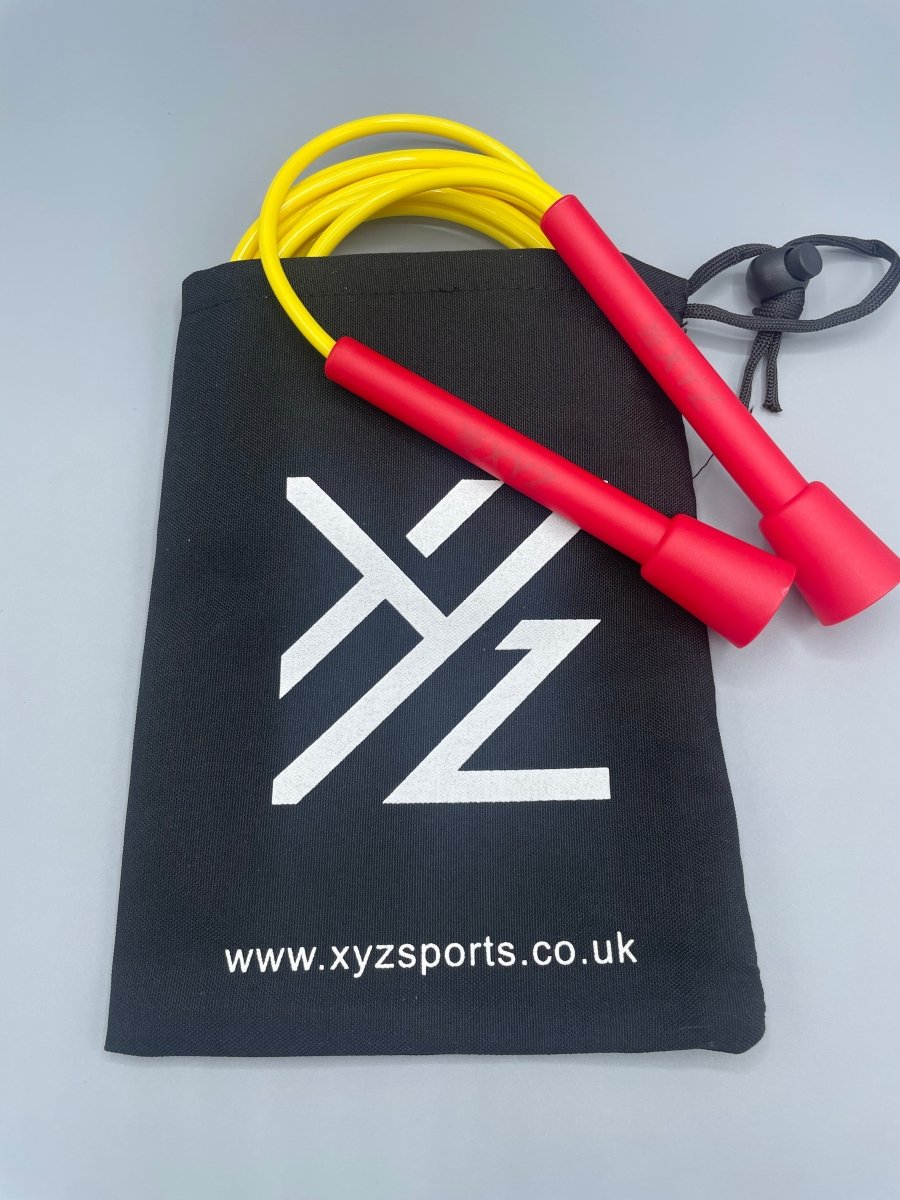 XYZ X3 HIIT Fitness Speed Rope - Red/Yellow - XYZ Sports