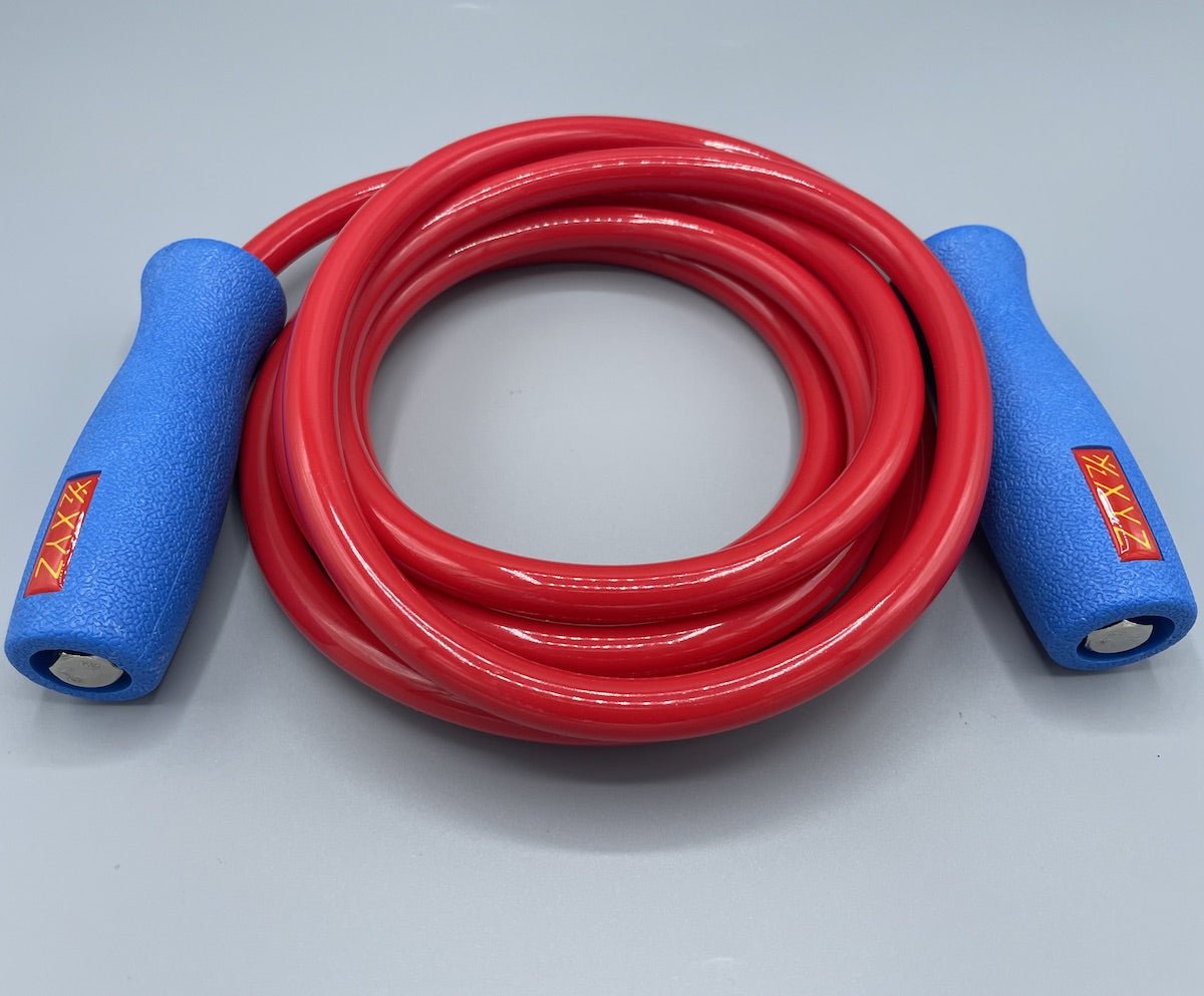 XYZ X4 Savant Heavy Muay Thai Rope - Blue/Red - XYZ Sports