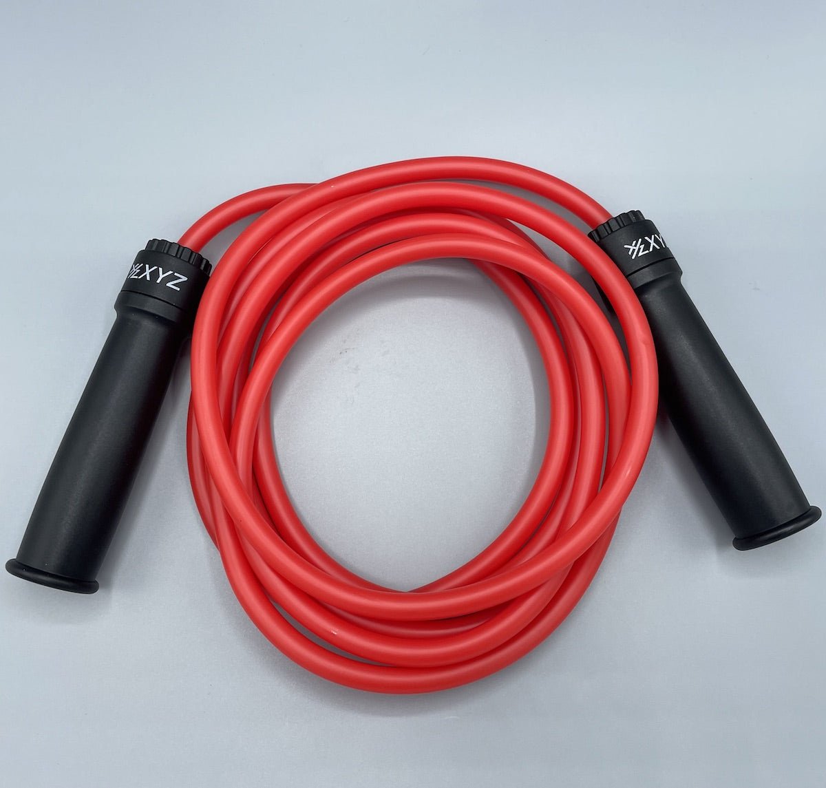 XYZ X5 Undisputed Adjustable Ball Bearing Muay Thai Rope - Black/Red - XYZ Sports