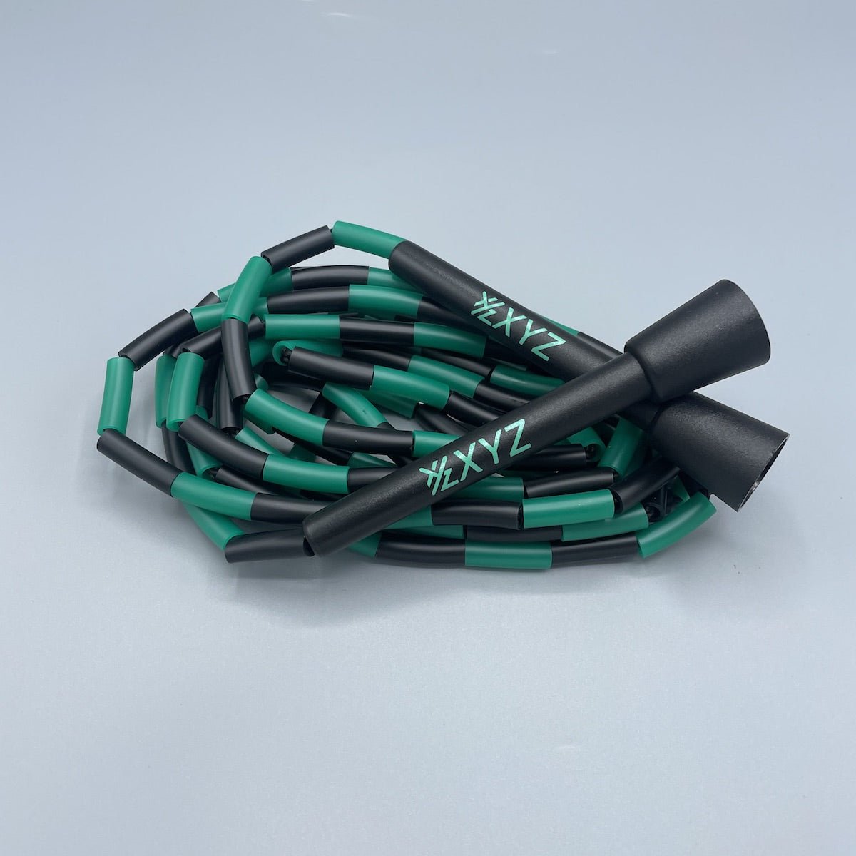 XYZ X6 React Soft Beaded Jump Rope - Black/Green - XYZ Sports